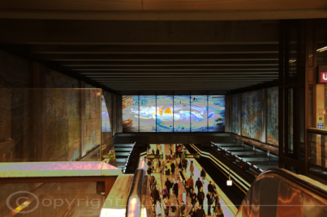 2012 in Wien, U3-Station Volkstheater