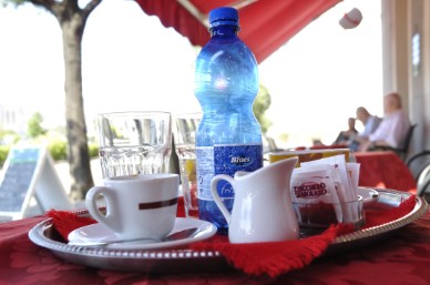 Italien, Cafe in Triest