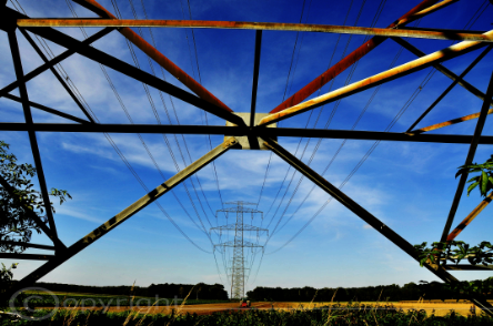 2014 im September, Energietransport im Marchfeld